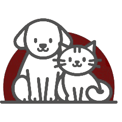Puppy and kitten icon